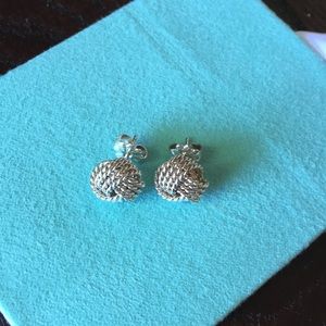 Tiffany Twist Knot Earrings 